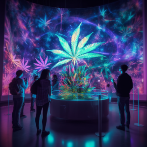 Simon_Cannabis_flower_in_holographic_display_in_the_center_of_b_fafbb943-509a-45a1-aa7a-f3389ea05c94